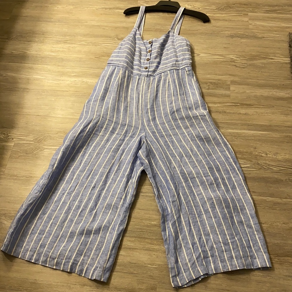 100% linen C&C California jumpsuit. Size 16.